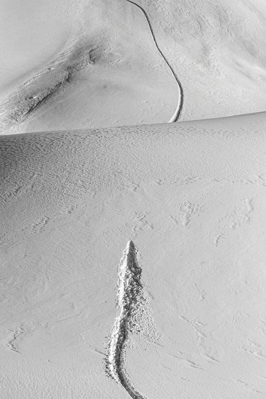 Landing Track Metal Print 12x18