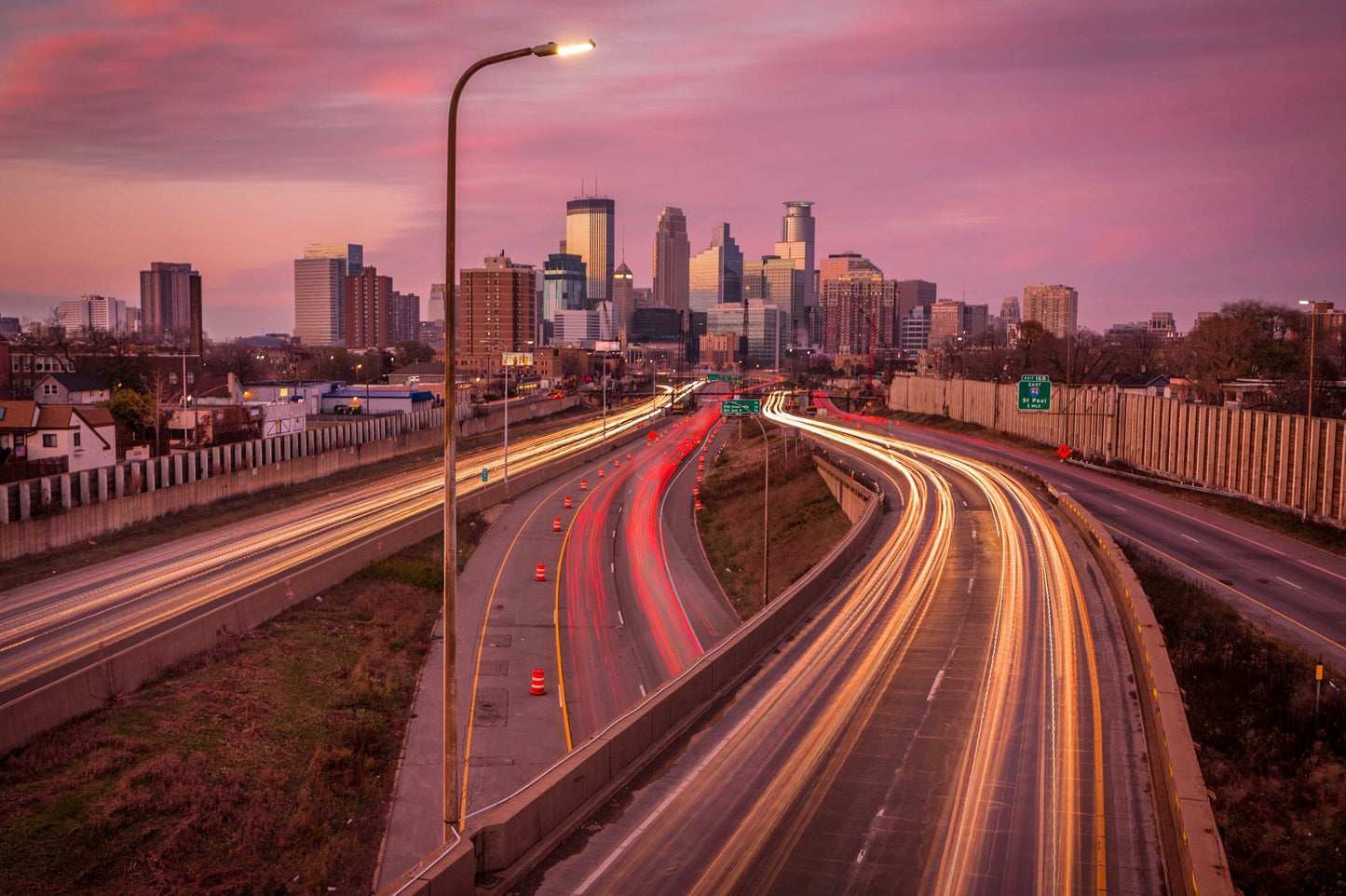 MINNEAPOLIS 12X18 METAL PRINT